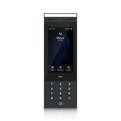 Attēls no UBIQUITI G3 INTERCOM INDOOR/OUTDOOR INTERCOM TERMINAL FOR MANAGING RESIDENTIAL AND COMMERCIAL BUILDING ENTRY REQUESTS WITH TOUCH PASS SUPPORT