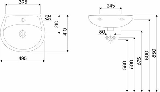 Picture of Umywalka Koo Idol 50cm (M11150000)