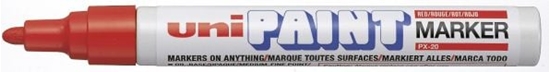 Picture of Uni Mitsubishi Pencil Marker olejny PX20 czerwony (UN5041)