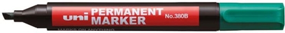 Attēls no Uni Mitsubishi Pencil Marker permanentny UNI 380 ZIELONY (NO-380NIE)