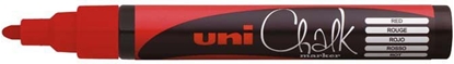 Изображение Uni Mitsubishi Pencil MARKER PWE-5M CZERWONY DO CZARNYCH TABLIC (PWE-5M/CE)