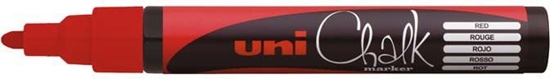 Picture of Uni Mitsubishi Pencil MARKER PWE-5M CZERWONY DO CZARNYCH TABLIC (PWE-5M/CE)
