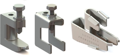 Attēls no Unimet ZACISK NONY STALOWY Z OTWOREM PRZELOTOWYM DO PRTÓW M6-M8 [jm.SZT] - N-1325008000