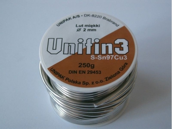 Picture of Unipak Lut mikki nr3-SN97 Cu3 r.2mm 250g - 4514220