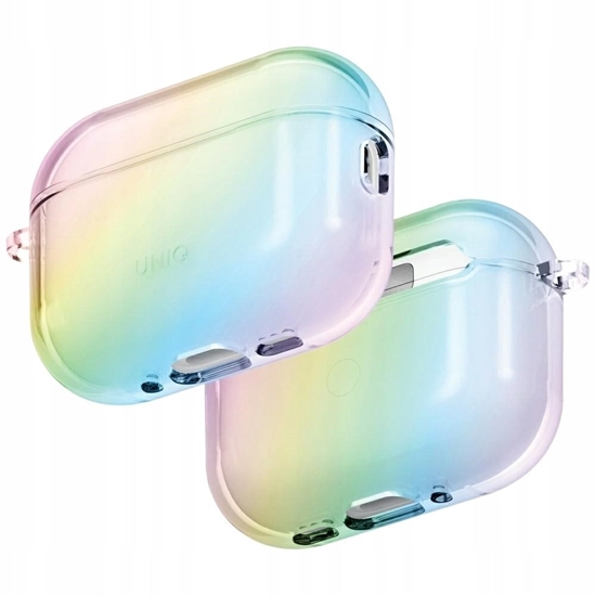 Изображение Uniq Etui Iridescia do Apple AirPods Pro 3 Hang Case holo quartz