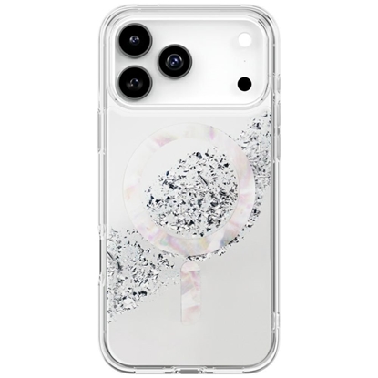 Picture of UNIQ Uniq Coehl Crystelle case for iPhone 17 Pro Max Magnetic Charging - silver