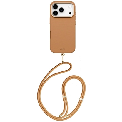 Picture of UNIQ Uniq Coehl Mirelle Case for iPhone 17 Pro Magnetic Charging - Brown