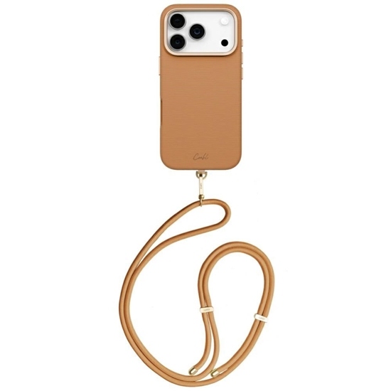 Picture of UNIQ Uniq Coehl Mirelle Case for iPhone 17 Pro Magnetic Charging - Brown
