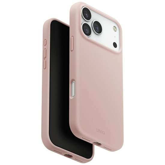 Picture of UNIQ Uniq Lino iPhone 17 Pro Max Magclick Charging Case - Pink