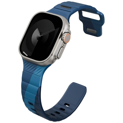 Picture of UNIQ Uniq Stride De Rubber Strap for Apple Watch 44 / 45 / 46 / 49 mm - Blue