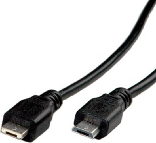 Picture of USB 2.0 kabelis microA -microB , M/M, 1,8m, Roline