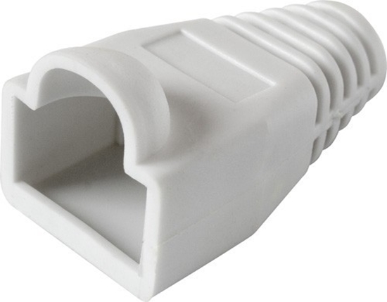 Изображение Uzmava RJ45 konektoram, balts