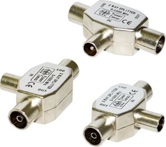 Picture of Vakoss Rozdziekacz antenowy RF na 2x RF (TC-A117S)