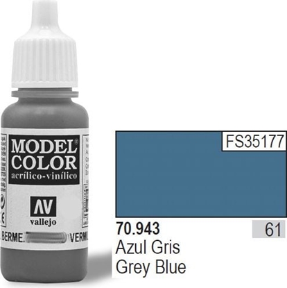 Attēls no Vallejo Farba matowa Nr 61 Niebieska 17ml (70943)