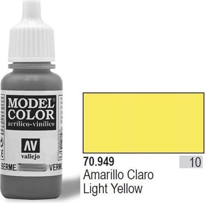 Attēls no Vallejo Farba Nr10 Light Yellow 17ml - 70949