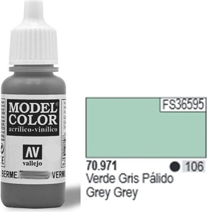 Attēls no Vallejo Farba Nr106 Green Grey Matt 17ml - 70971