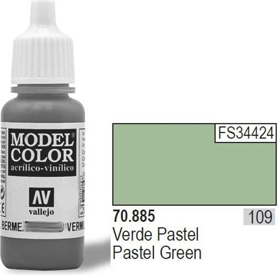Picture of Vallejo Farba Nr109 Pastel Green 17ml