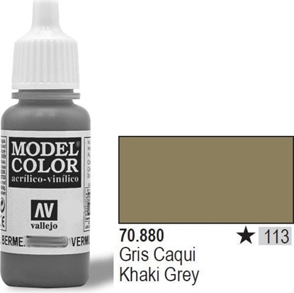 Attēls no Vallejo Farba Nr113 Khaki Grey 17ml - 70880