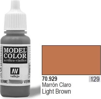 Attēls no Vallejo Farba Nr129 Light Brown 17ml - 70929