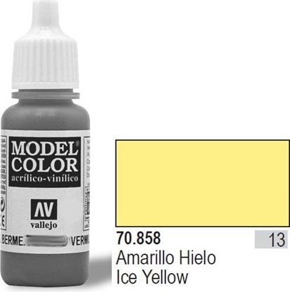Attēls no Vallejo Farba Nr13 Ice Yellow 17ml - 70858