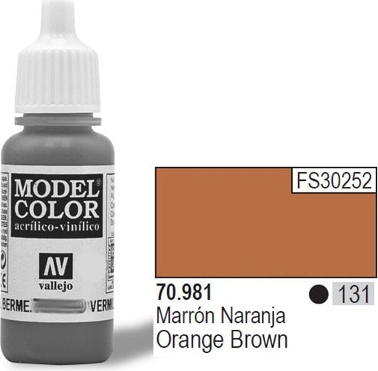 Picture of Vallejo Farba Nr131 Orange Brown 17ml - 70981