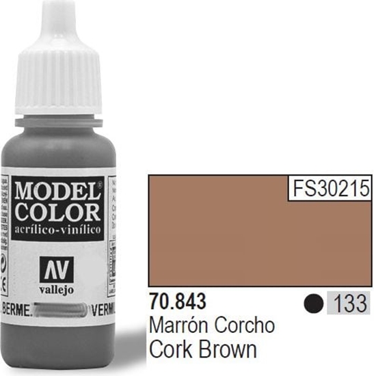 Picture of Vallejo Farba Nr133 Cork Brown 17ml - 70843