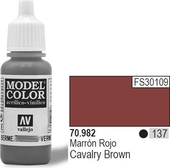 Picture of Vallejo Farba Nr137 Cavalry Brown 17ml - 70982