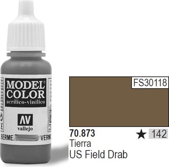 Picture of Vallejo Farba Nr142 US Field Drab 17ml - 70873