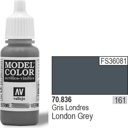 Attēls no Vallejo Farba Nr161 London Grey 17ml - 70836