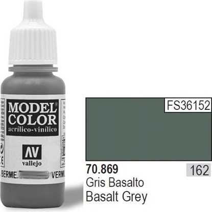 Attēls no Vallejo Farba Nr162 Basalt Grey 17ml - 70869