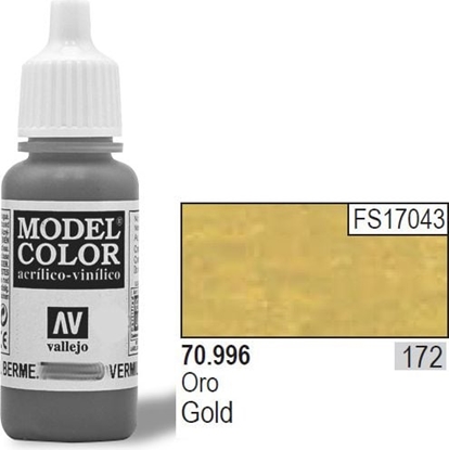 Attēls no Vallejo Farba Nr172 Gold Metallic 17ml - 70996