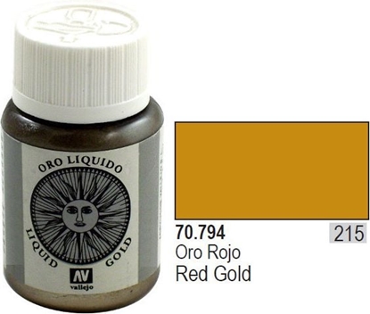 Attēls no Vallejo Farba Nr215 Red Gold 35ml - 70794