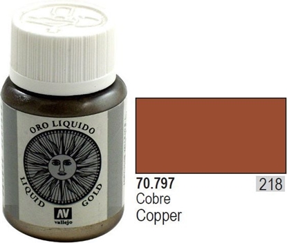 Attēls no Vallejo Farba Nr218 Copper 35mll - 70797