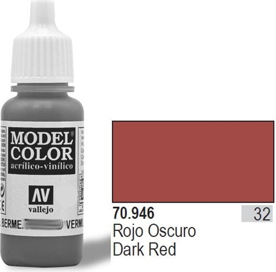 Picture of Vallejo Farba Nr32 ciemnoczerwona - (70946)