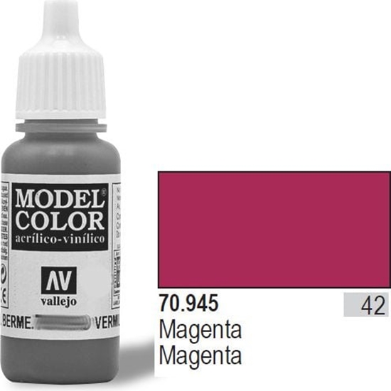 Picture of Vallejo Farba Nr42 Magenta Matt 17ml - 70945