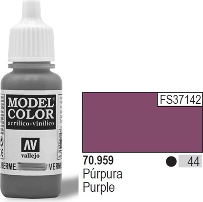 Attēls no Vallejo Farba Nr44 Purple Matt 17ml - 70959