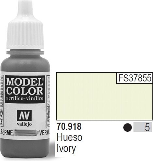 Picture of Vallejo Farba Nr5 Ivory Matt 17ml - 70918