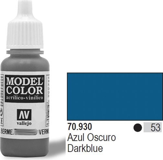 Picture of Vallejo Farba Nr53 Dark Blue 17ml Matt - 70930
