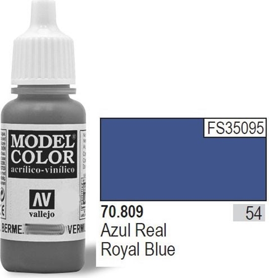 Изображение Vallejo Farba Nr54 Royal Blue Matt 17ml
