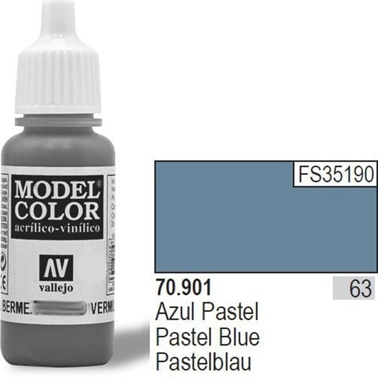 Picture of Vallejo Farba Nr63 Pastelowo niebieski Matt - (70901)