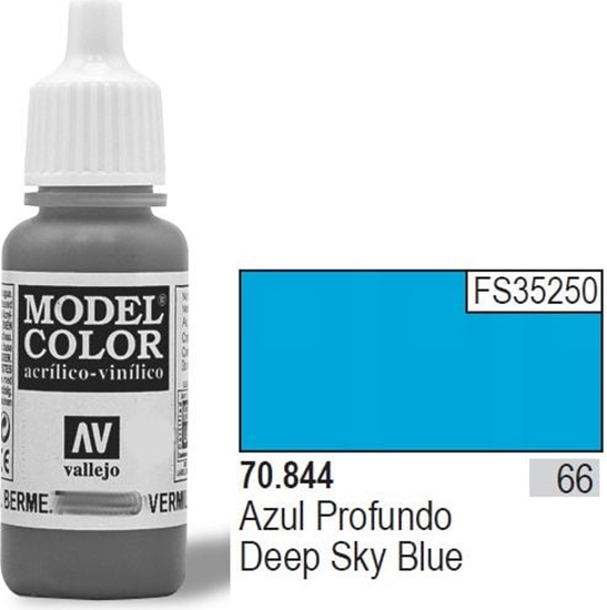 Picture of Vallejo Farba Nr66 Deep Sky Blue 17ml - 70844