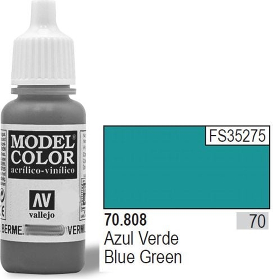 Picture of Vallejo Farba Nr70 Green Blue Matt 17ml - 70808