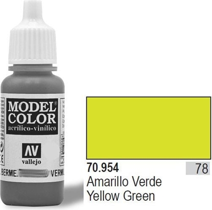 Attēls no Vallejo Farba Nr78 Yellow Green 17ml