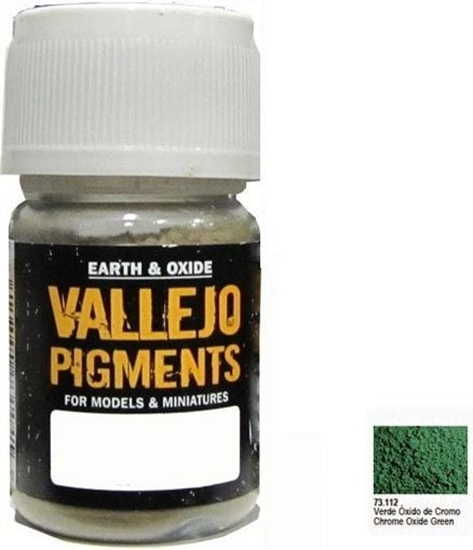 Picture of Vallejo Pigment Chrome Oxide Green 73112