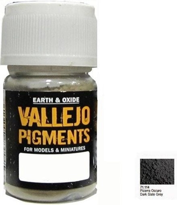 Изображение Vallejo Pigment Dark Slate Grey 73114