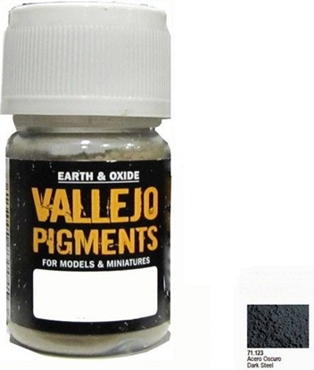Изображение Vallejo Pigment Dark Steel 73123