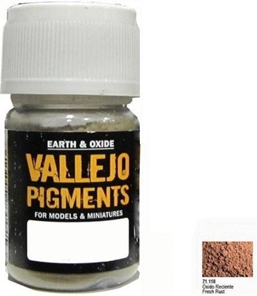 Attēls no Vallejo Pigment Fresh Rust 73118