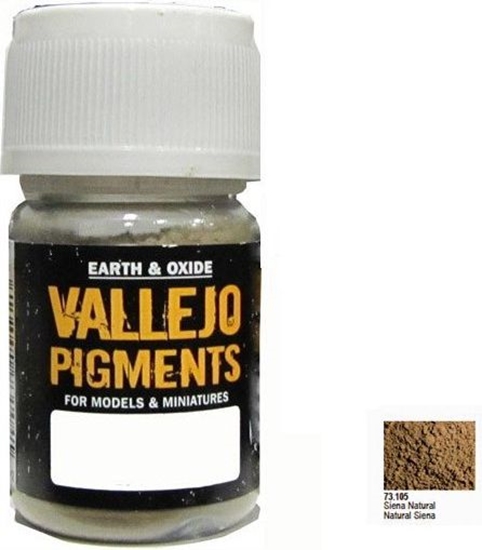 Изображение Vallejo Pigment Natural Siena 73105