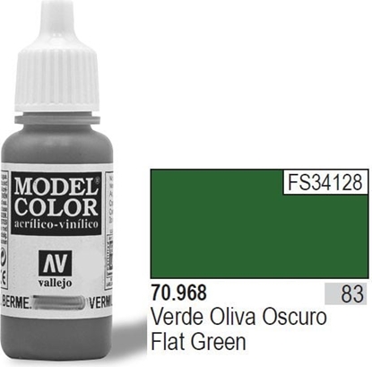 Attēls no Vallejo VALLEJO Farba Nr83 Flat Green Matt 17ml - 70968