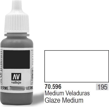 Изображение Vallejo VALLEJO Lakier Nr195 Glaze Medium 17ml - 70596
